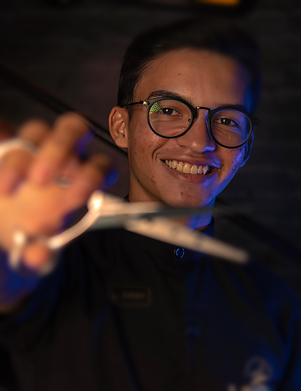 Gabriel Rocha, especialista em prótese capilar
